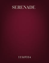 Serenade SATB choral sheet music cover